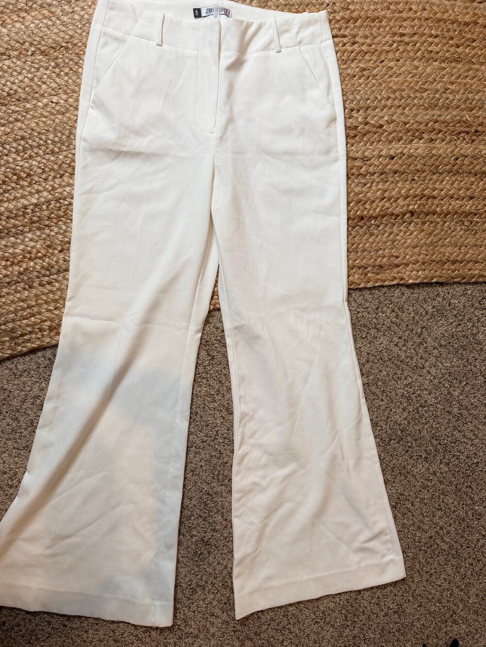 3 for $9 Jennifer Lopez dress pants flair 10 off-white 3603